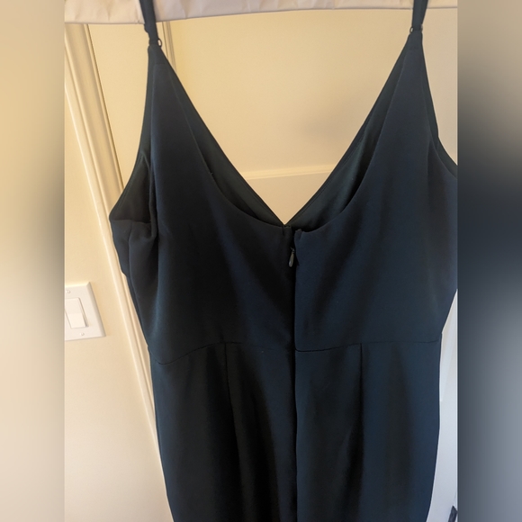 Lulus infinite glory forest green maxi dress size medium - Picture 3 of 4